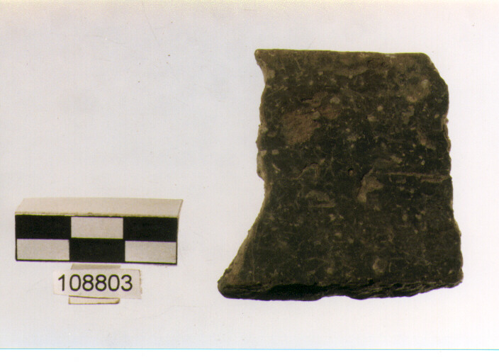 orlo, tipo E6, Grotta Sant'Angelo - neo-eneolitico (V/ III millennio a.C)