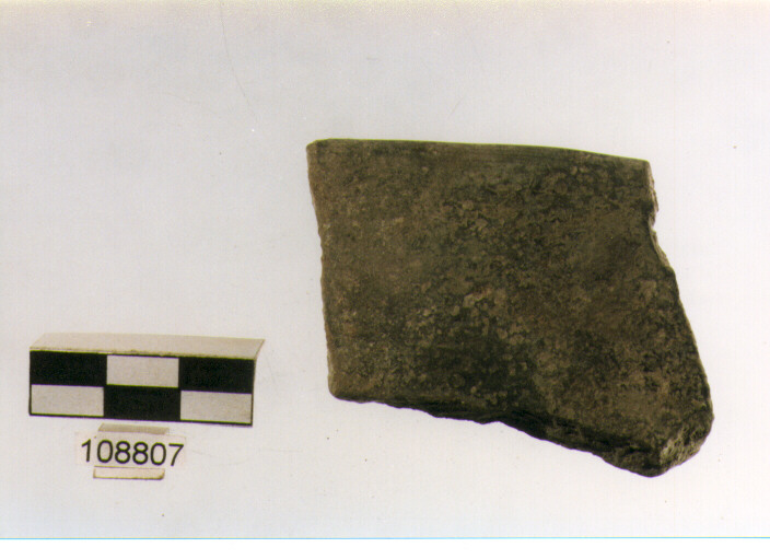 orlo, tipo E6, Grotta Sant'Angelo - neo-eneolitico (V/ III millennio a.C)