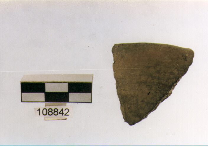 orlo, tipo E6, Grotta Sant'Angelo - neo-eneolitico (V/ III millennio a.C)