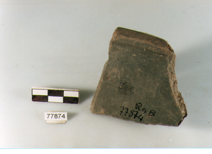 scodella troncoconica, tipo F14 Ripoli - neolitico finale-Ripoli III (IV MILLENNIO a.C)