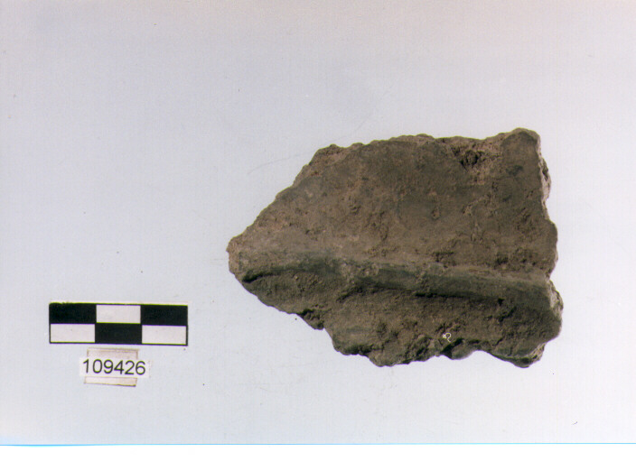 cordone liscio orizzontale, cordoni, tipo 1, Grotta Sant'Angelo (età del bronzo)