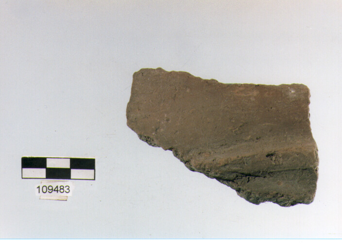 cordone liscio orizzontale, cordoni, tipo 1, Grotta Sant'Angelo (età del bronzo)