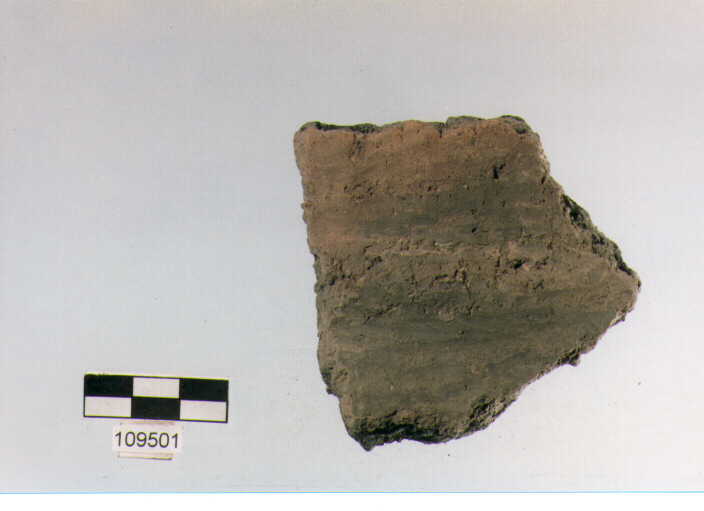 cordone liscio orizzontale, cordoni, tipo 1, Grotta Sant'Angelo (età del bronzo)