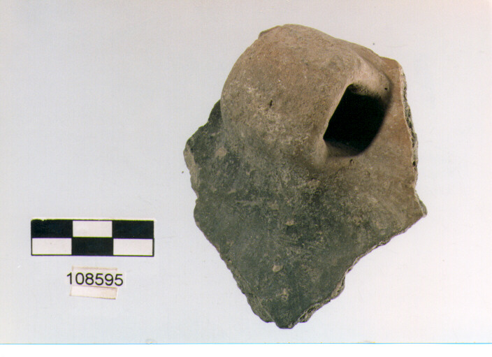 ansa verticale a nastro, anse vetricali tipo1, Grotta Sant'Angelo (età del bronzo)