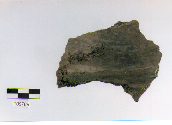 cordone liscio orizzontale, cordoni, tipo 1, Grotta Sant'Angelo (età del bronzo)