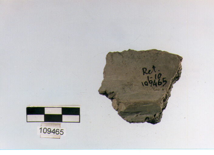 cordone liscio orizzontale, cordoni, tipo 1, Grotta Sant'Angelo (età del bronzo)