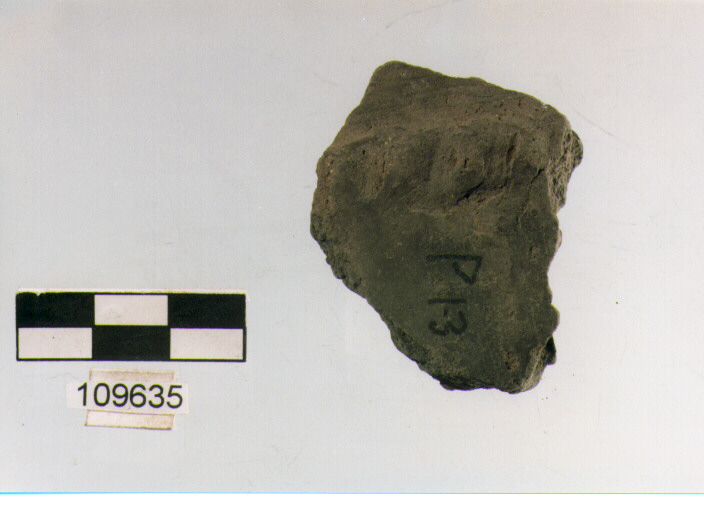 cordone liscio orizzontale, cordoni, tipo 4, Grotta Sant'Angelo (età del bronzo)