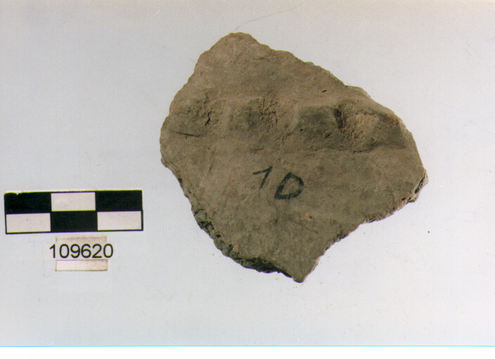 cordone orizzontale a impressioni, cordoni, tipo 3A, Grotta Sant'Angelo (età del bronzo)