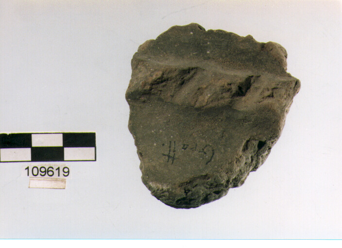 cordone orizzontale a impressioni, cordoni, tipo 3A, Grotta Sant'Angelo (età del bronzo)