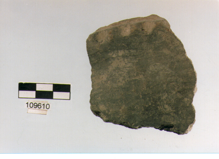 cordone orizzontale a impressioni, cordoni, tipo 3A, Grotta Sant'Angelo (età del bronzo)