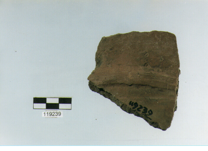 cordone liscio orizzontale, cordoni tipo 1, Grotta Sant'Angelo (età del bronzo)