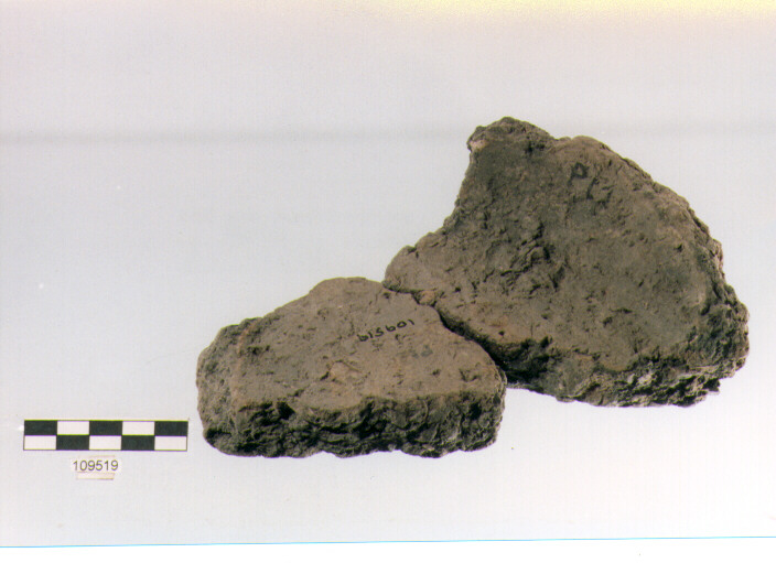 fondo piatto, fondi tipo 1, Grotta Sant'Angelo (età del bronzo)