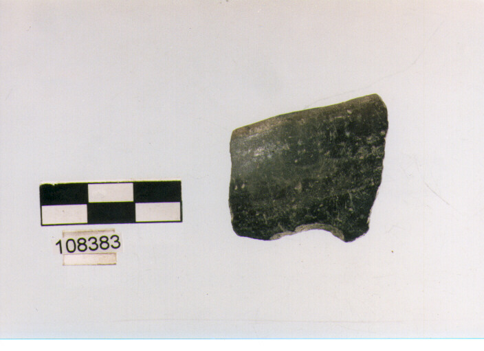 SCODELLA AD ORLO RIENTRANTE, scodelle, tipo 8, Grotta Sant'Angelo (età del bronzo)