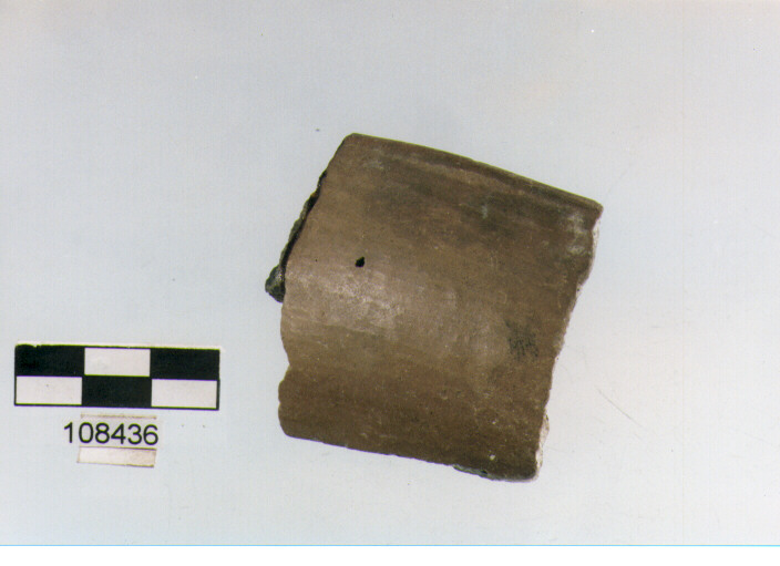 scodella ad orlo rientrante, scodelle, tipo 9B, Grotta Sant'Angelo (età del bronzo)