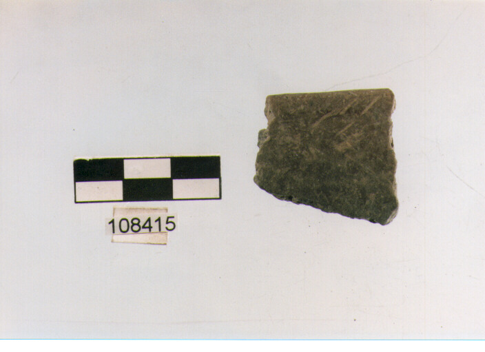 scodella ad orlo rientrante, scodelle, tipo 9B, Grotta Sant'Angelo (età del bronzo)