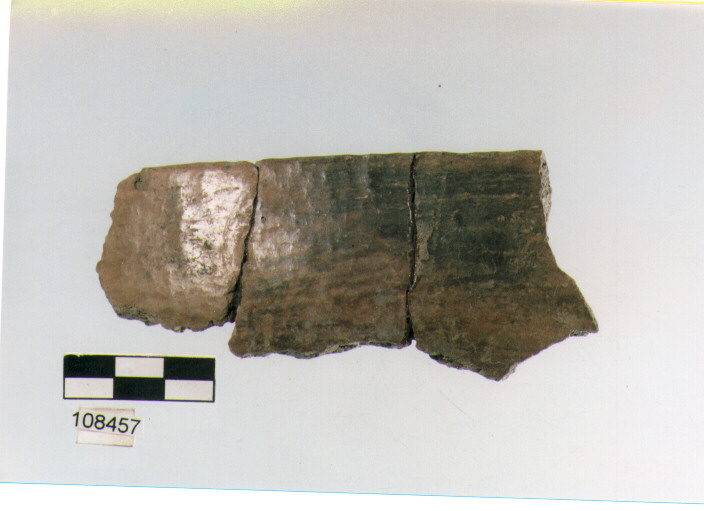 scodella ad orlo rientrante, scodelle, tipo 9C, Grotta Sant'Angelo (età del bronzo)