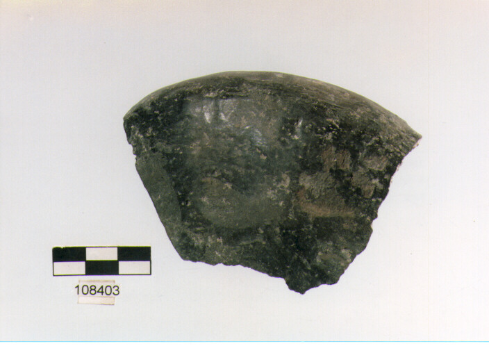 scodella angolare, scodelle, tipo 18, Grotta Sant'Angelo (età del bronzo)