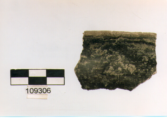 ciotola a corpo arrotondato, ciotole, tipo 6B, Grotta Sant'Angelo (età del bronzo)