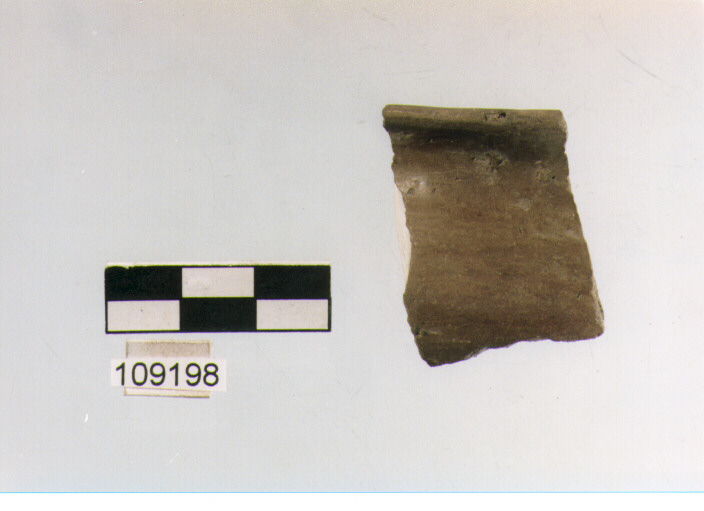 CIOTOLA TRONCOCONICA, ciotole, tipo 10A, Grotta Sant'Angelo (età del bronzo)