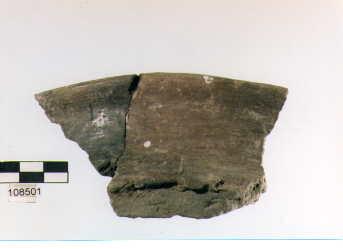 ciotola carenata, ciotole, tipo 16, Grotta Sant'Angelo (età del bronzo medio)