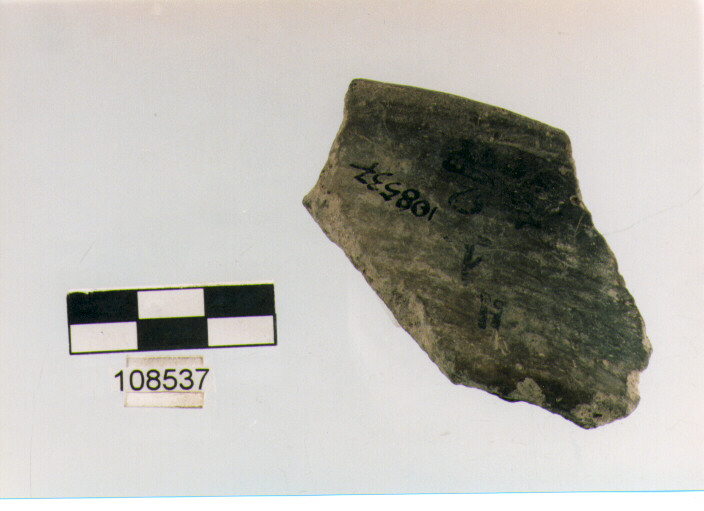 ciotola carenata, ciotole, tipo 16, Grotta Sant'Angelo (età del bronzo medio)