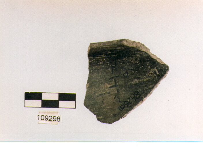 olla a colletto, olle tipo 6 var.B, Grotta Sant'Angelo (età del bronzo)