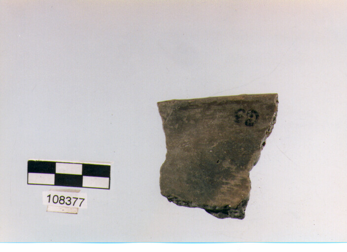 olla a colletto, olle tipo 6 var.C, Grotta Sant'Angelo (età del bronzo)