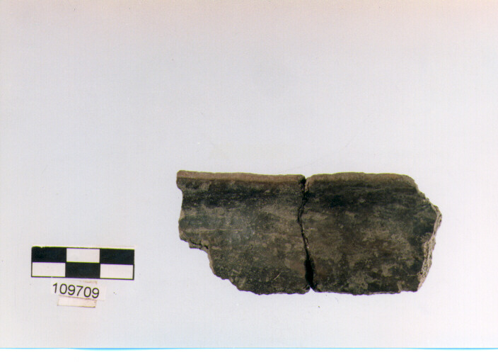 olla a colletto, olle tipo 6 var.D, Grotta Sant'Angelo (età del bronzo)