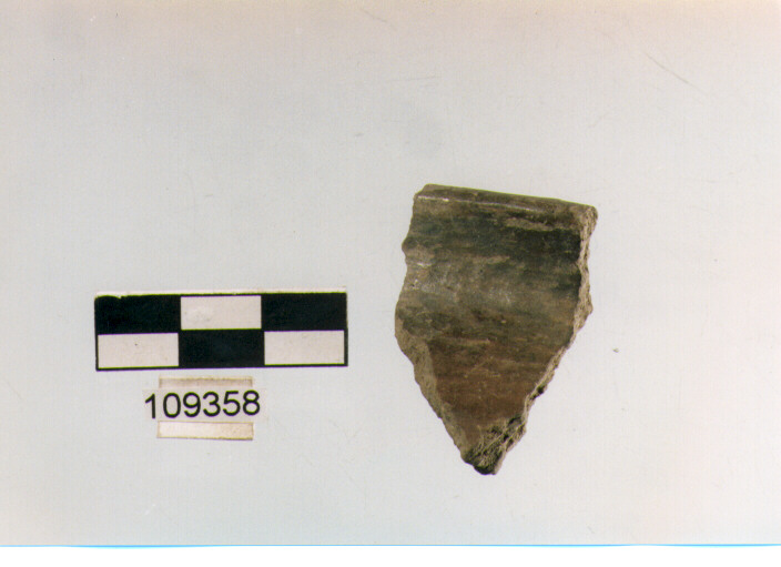 olla a colletto, olle tipo 6 var.D, Grotta Sant'Angelo (età del bronzo)