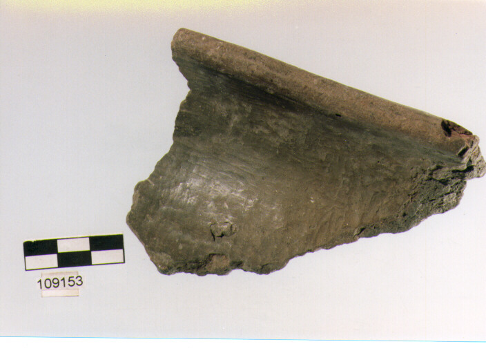 vaso a collo distinto, vasi a collo, tipo 1B, Grotta Sant'Angelo (età del bronzo)