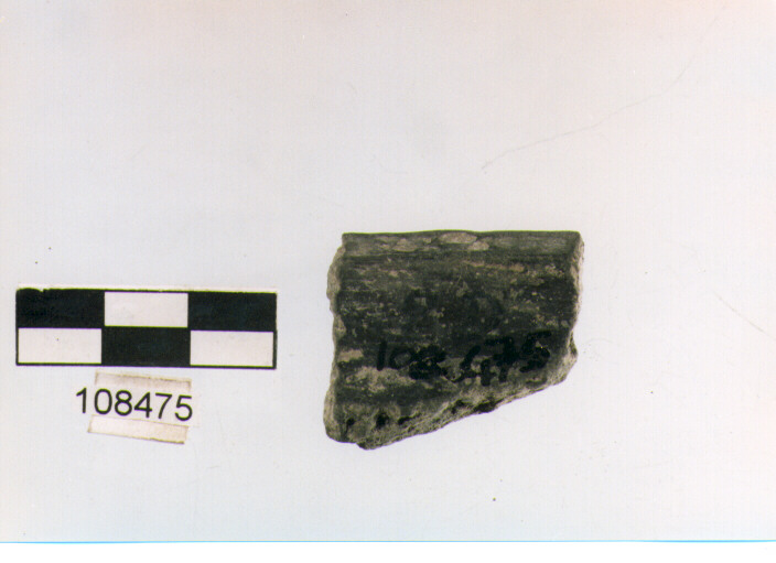 coperchio, coperchi, tipo 1 varietà D, Grotta Sant'Angelo (età del bronzo)