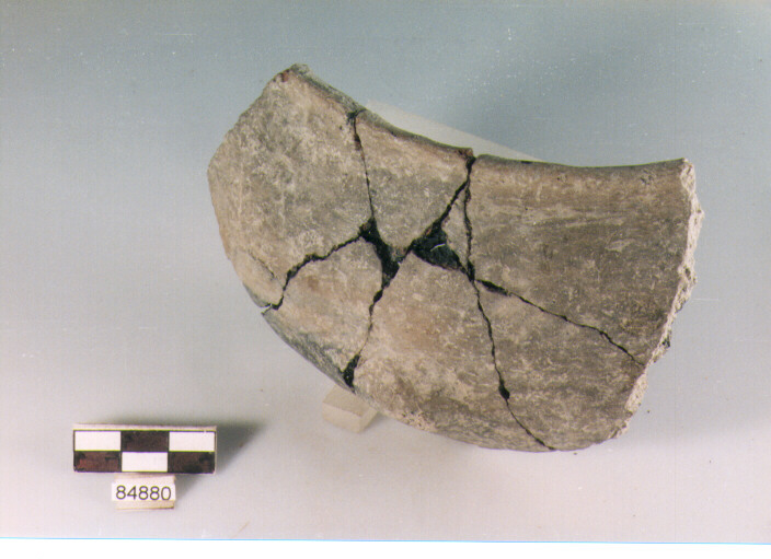 olla globulare schiacciata, olle ad orlo distinto tipo 6, Archi (BF/ prima età del Ferro)