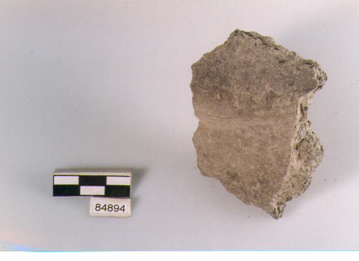 vaso/ parete cordonata, cordoni, tipo 1, Archi (BF/ prima età del Ferro)