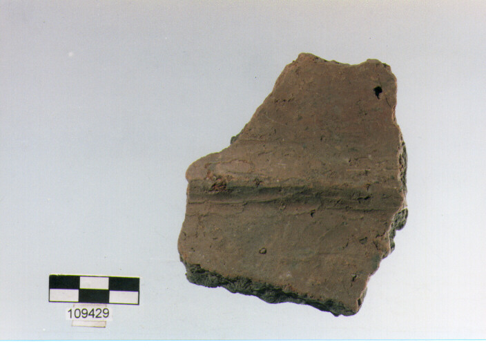 cordone liscio orizzontale, cordoni, tipo 1, Grotta Sant'Angelo (età del bronzo)