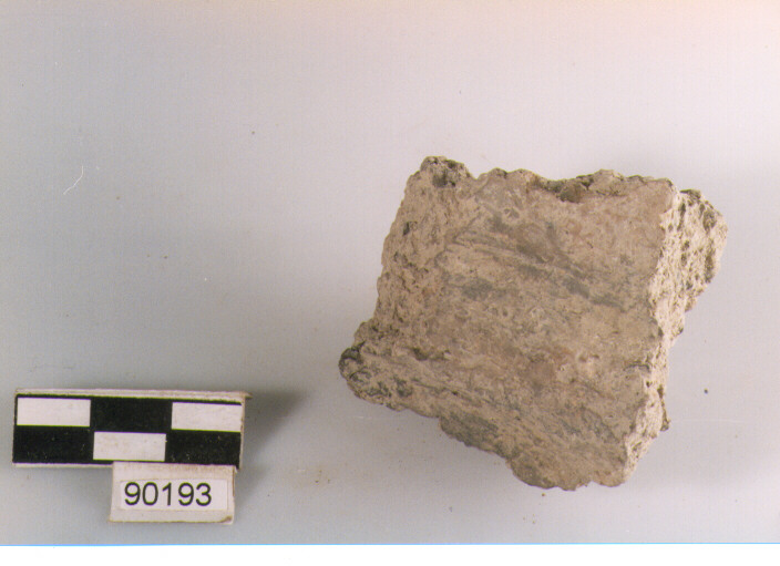 vaso/ parete cordonata, cordoni,tipo 1,Archi (BF/ prima età del Ferro)