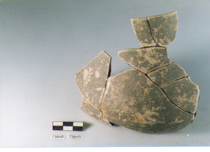 boccale carenato, tipo F1a Ripoli - neolitico finale-Ripoli I (IV MILLENNIO a.C)