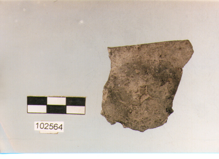 orlo, tipo E6, Grotta Sant'Angelo - età del bronzo(?) (sec. XX-X a.C)