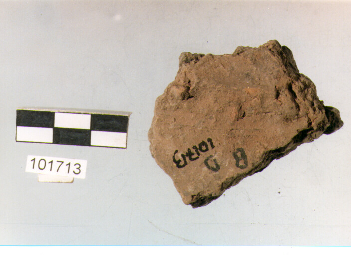 parete cordonata, tipo E8, Grotta Sant'Angelo - eneolitico (?) (III MILLENNIO a.C)