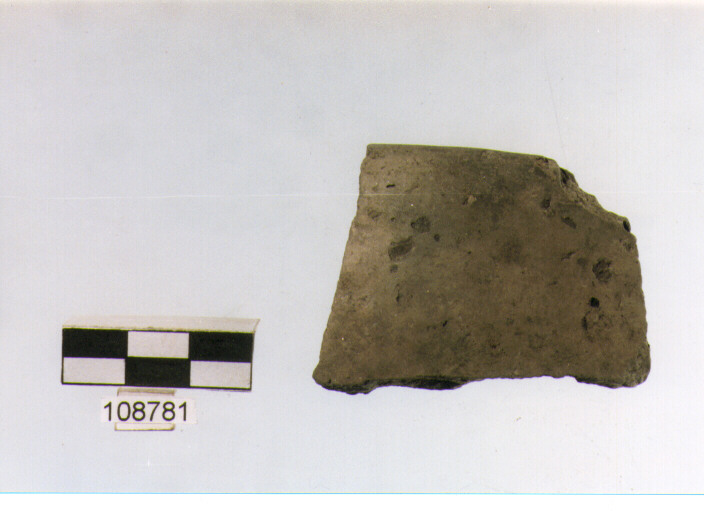 orlo, tipo E6, Grotta Sant'Angelo - neo-eneolitico (V/ III millennio a.C)