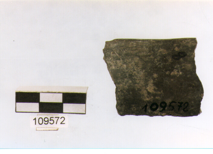 orlo, tipo E6, Grotta Sant'Angelo - neo-eneolitico (V/ III millennio a.C)