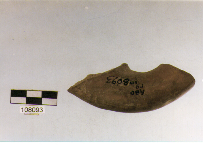 ansa a maniglia, tipo A 5, Grotta S.Angelo - neolitico medio-finale (V/ IV millennio a.C)