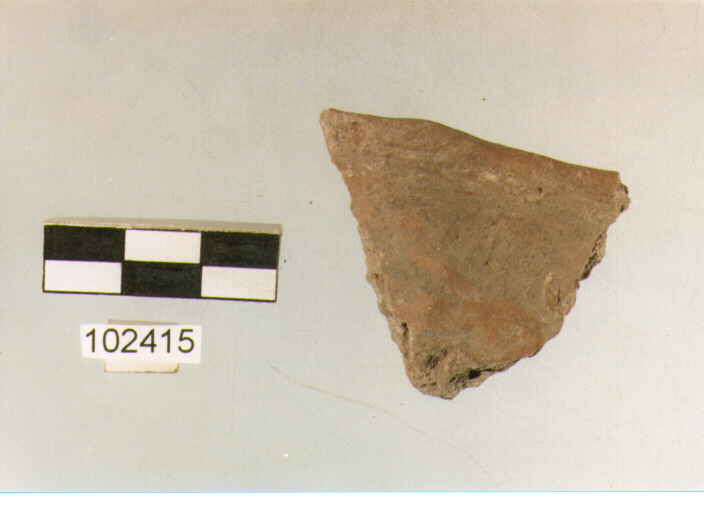 orlo, tipo E6, Grotta Sant'Angelo - età del bronzo(?) (sec. XX-X a.C)