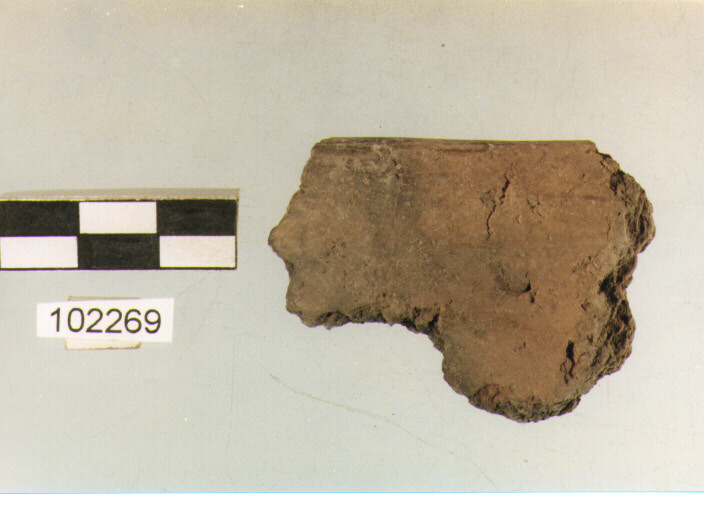 orlo, tipo E6, Grotta Sant'Angelo - età del bronzo(?) (sec. XX-X a.C)