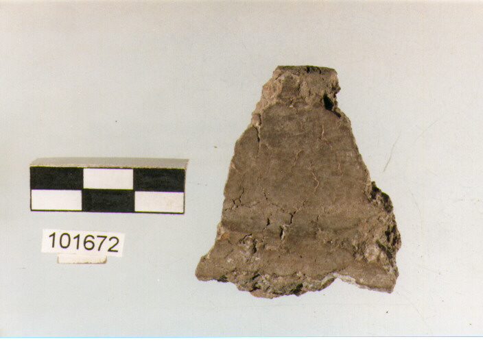 orlo, tipo E6, Grotta Sant'Angelo - età del bronzo(?) (sec. XX-X a.C)