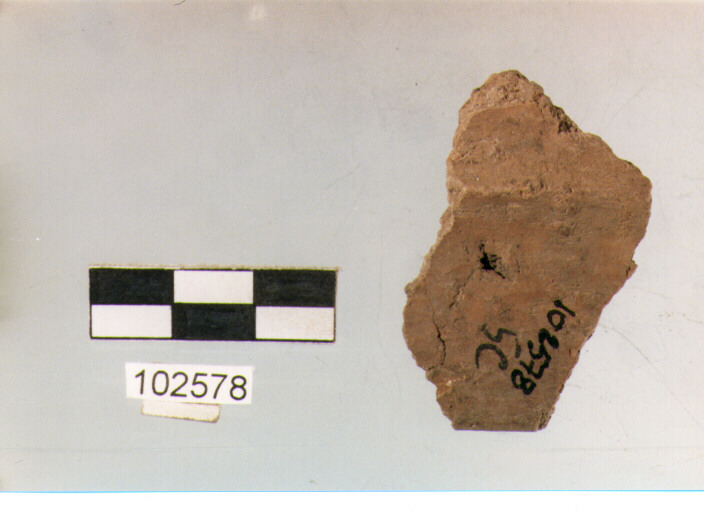 orlo, tipo E6, Grotta Sant'Angelo - eneolitico (?) (III MILLENNIO a.C)