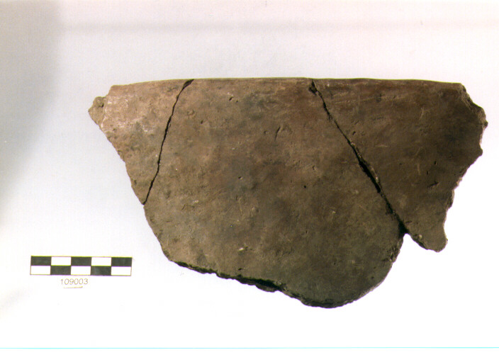 vaso, tipo F 10, Grotta S.Angelo - neo-eneolitico (V/ III millennio a.C)