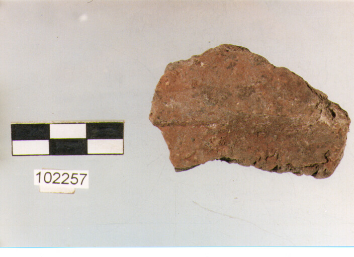 parete cordonata, tipo E8, Grotta Sant'Angelo - eneolitico (?) (III MILLENNIO a.C)