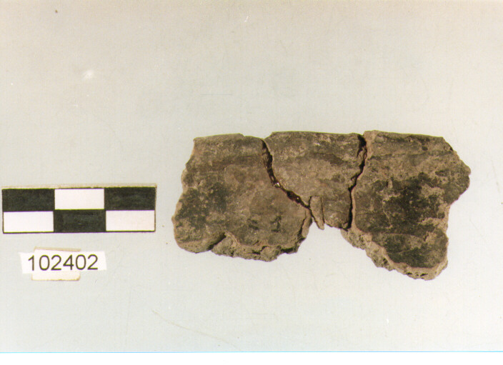 orlo, tipo E6, Grotta Sant'Angelo - età del bronzo(?) (sec. XX-X a.C)