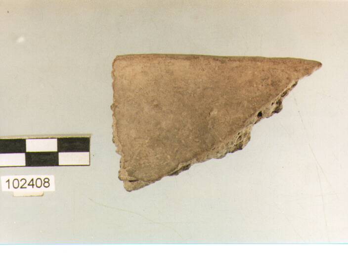 orlo, tipo E6, Grotta Sant'Angelo - età del bronzo(?) (sec. XX-X a.C)