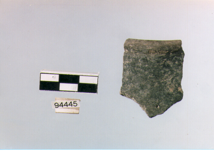 olla a colletto distinto, olle a colletto, tipo2, Archi (BF/ prima età del Ferro)